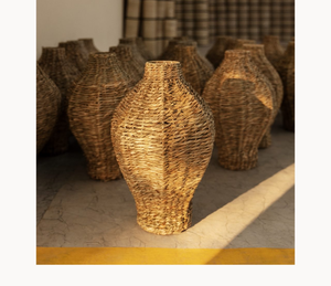 Vase en jonc de mer pour salon fabriqué au Vietnam matériau écologique pour la décoration de la maison et la décoration de la vaisselle en gros - Product Image 4