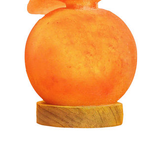 Lampe au sel de l'Himalaya naturel de meilleure qualité sculptée à la main forme ronde de conception animale unique pour la décoration de la maison avec effet de lumière - Product Image 6
