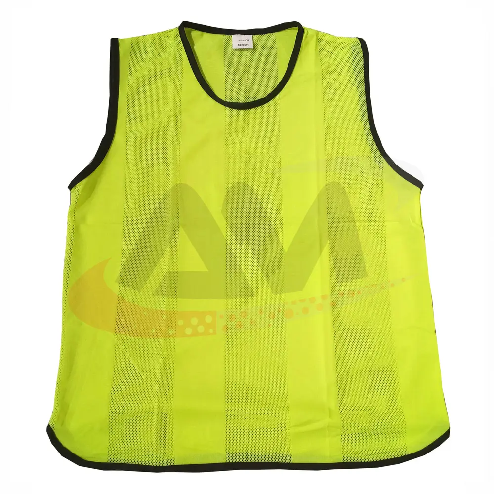 Voetbal Training Slabbetjes Met Logo Gedrukt Groothandel Voetbalkleding Voetbal Vest Custom Bedrukte Sport Slabbetjes Blanco Trainingsvest