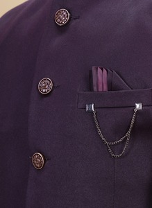 Costume deux pièces de qualité supérieure en marron pour homme, pour le travail de bureau, les réunions d'affaires, les mariages, disponible à un prix abordable en provenance d'Inde - Product Image 4