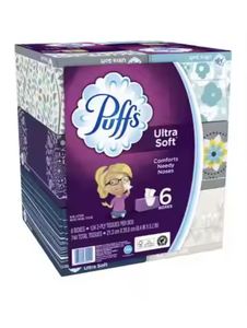 Factory Price 2-Ply Cotton Puffs Absorbent <b>Facial</b> <b>Tissues</b> in Paper Box for Home Use Face Cleaning for Babies - Product Image 4