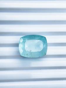 Aguamarina Natural Corte Cojín 21.54 CTS Color Azul Cielo Premium Claridad Excelente Coleccionista Narnoli Impex Certificado IGI 5-10mm - Product Image 1