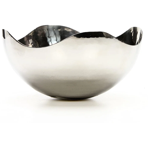 Tazón de Acero Inoxidable Repujado a Mano, Ecológico, Libre de BPA, para Ensaladas, Chocolate, Dulces, Potpourri, con Bordes Esculpidos, Apilable, para Aperitivos - Product Image 3