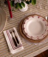 Napperon en rotin tissé naturel luxueux Produits écologiques Fabriqué au Vietnam Décoration de table Napperon tissé Vente en gros Moderne
