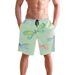 Pantalones cortos deportivos de secado rápido para hombre con diseño de logotipo personalizado OEM, pantalones cortos de gimnasio de entrenamiento atlético de malla impresa, estilo informal de encaje - Product Image 5