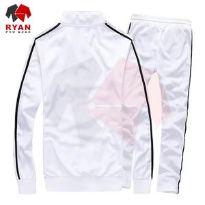 Survêtement pour homme, coupe régulière, grande taille, style décontracté, avec taille élastique et fermeture éclair - Product Image 6