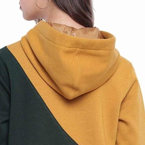 Pull à capuche imprimé personnalisé en gros pour femmes de haute qualité 100% coton meilleur design décoration d'insigne de teinture pour l'hiver - Product Image 5