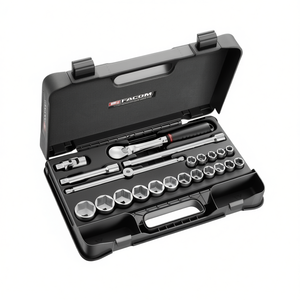 ชุดซ็อกเก็ต 6 จุด ขนาด 1/2 นิ้ว ยี่ห้อ Facom จำนวน 22 ชิ้น ประเภทสินค้า ซ็อกเก็ต - Product Image 2