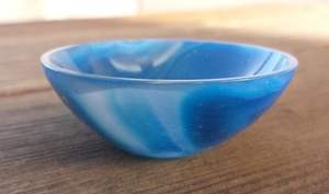 Saladiers ronds en résine polie faits à la main, grande taille, pour salades de fruits, multicolores, haute qualité, pour fêtes, emballés en cartons - Product Image 3