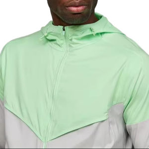 Coupe-vent réfléchissant sur mesure pantalon de survêtement en nylon coupe-vent survêtement ensembles de shorts de qualité supérieure en gros - Product Image 1