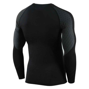 Wholesale Rash Guard Men Women Long Sleeve Quick Dry Protection For <b>Swimming</b> Fitness Training for men's custom for logo design - Product Image 2