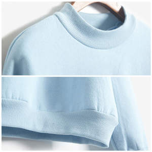 Sudaderas de cuello redondo para hombre, logotipo bordado personalizado, alta calidad, precio al por mayor, sudaderas para hombre - Product Image 2