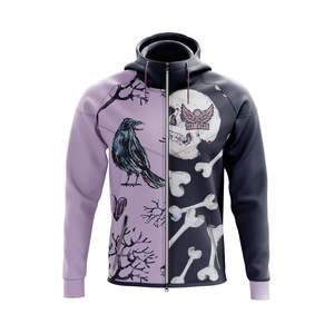 เสื้อมีฮู้ดสำหรับผู้ชายแบบมีซิปหน้ามีฮู้ดสำหรับผู้ชายเสื้อมีฮู้ดแบบนุ่มใส่สบายแบบเต็มหน้ามีซิป - Product Image 1