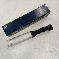 Rétinoscope à rayures dans un étui en bois, produit de qualité supérieure, OEM Science & Surgical SS-98S49, utilisation en laboratoire biologique, pile de type C
