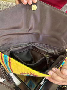 High Quality Hand Tooled Saddle Blanket Fringe Crossbody Bag for Women's Custom Luxury Designer Genuine Leather Shoulder Bags - Product Image 6