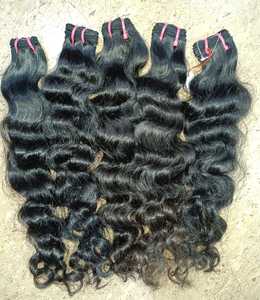 100% cheveux humains indiens originaux, cheveux Remy, cheveux de trame - Product Image 2