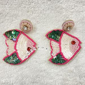 ต่างหูห้อยสไตล์โบฮีเมียนเก๋ไก๋3ชั้นแบบพรีเมียมทำด้วยมือเครื่องประดับหรูหราน้ำหนักเบาดีไซน์ลูกปัดรูปดาวสไตล์ช่างฝีมือไม่ซ้ำใคร - Product Image 3