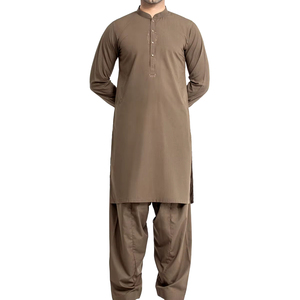 2024 fait sur mesure de haute qualité respirant Shalwar Kameez pour hommes pakistanais confortable Salwar Kameez vente en gros indien pakistanais - Product Image 1
