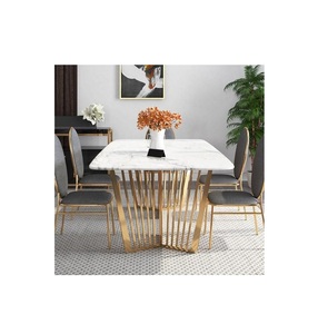 Table basse moderne simple ronde en métal Base en métal en haut Table d'appoint Table basse pour centre de thé pour le salon - Product Image 3