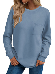 Sweat-shirt à capuche décontracté et léger pour femme, coupe ample, respirant, écologique, confortable, style streetwear - Product Image 3