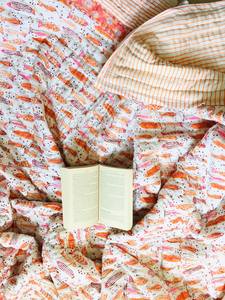 Light <b>Weight</b> Soft Katha <b>Quilt</b> for Toddler's Organic Hand Stitched Baby Blanket Baby Swaddles for Comfortable Bedding for Baby - Product Image 3