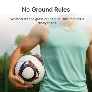 Ballon de football personnalisé avec logo et design de couleur sur mesure, ballons de football d'entraînement professionnels - Product Image 2