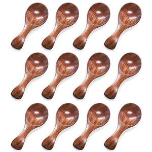 Style Wood Mini Spoon 20cm Natural Wood Long Handle Spoons for Soup Cooking Customized Size Hot Sale - Product Image 5
