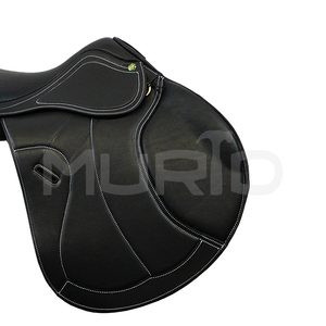 ชุดแข่งแบบสัมผัสภาษาอังกฤษแบบพรีเมี่ยมอานม้าดีไซน์ใหม่ jhumping หนังอานม้าสินค้าแข่งม้าอังกฤษจากอินเดีย - Product Image 5