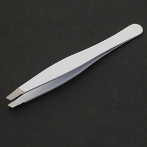 Pinzas de cejas con logotipo personalizado de alta calidad, venta al por mayor profesional con pinzas de pestañas de acero inoxidable puntiagudas - Product Image 6