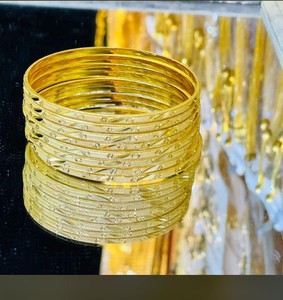 Pulseras de abalorios con plataforma de oro de 18K para niña y mujer, joyería, última moda - Product Image 4