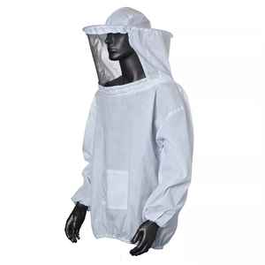 Chaqueta de abeja con tela ventilada Diseño ligero y duradero para actividades de Apicultura - Product Image 5