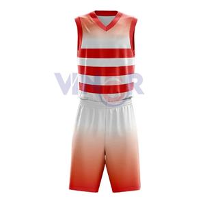 Uniforme de basket-ball pour hommes de haute qualité, taille plus, 100% polyester, léger, logo personnalisé, nom du joueur imprimé, OEM - Product Image 5