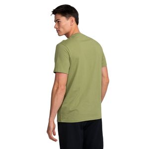 Camiseta deportiva con placa de peso, camiseta de gimnasio de algodón orgánico de oliva, ropa deportiva transpirable, camiseta de Fitness para culturismo, ajuste Regular Golds Gym - Product Image 2