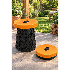 Taburete Telescópico Plegable - Asiento Portátil Ligero Multiusos para Camping, Pesca, Picnic, Baño y Viajes - Product Image 5