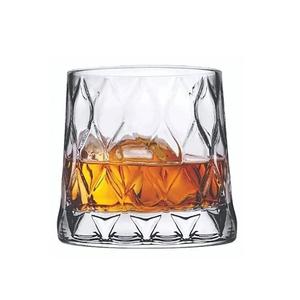 PAŞABAHÇE whisky a foglia 420194 di vetro