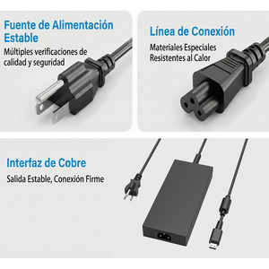 Alimentatore MSI 240W con Adattatore PD3.1 USB Type C a Punta Quadrata in Lega di Alluminio, Caricabatterie per Laptop con Funzione SCP AC Compatibile con Prese JP - Product Image 2