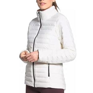 Veste longue d'hiver pour femmes grande taille duvet de canard rembourré respirant tissé confortable pour les femmes - Product Image 4