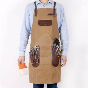 Delantales de cuero, producto en oferta, novedad de 2023, a precio de fábrica, hechos en Pakistán - Product Image 4