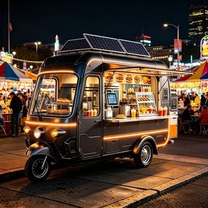 Food Truck Elettrico Guidabile di Ultima Generazione con Cucina Completa e Frigorifero Commerciale per Eventi di Vendita Ambulante - Product Image 6
