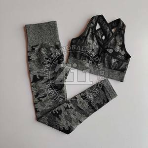 Best Selling <b>Women's</b> Plus Size Summer Yoga <b>Set</b> Lightweight Eco-Friendly Design with Solid Pattern Stylish Sustainable Wholesale - Product Image 2