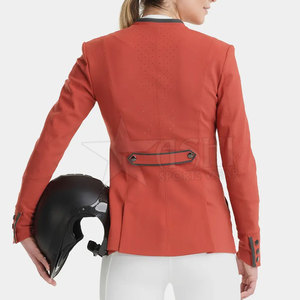 Chaquetas de espectáculo de equitación personalizables Equipo ecuestre de Carreras de Caballos - Product Image 2