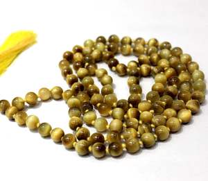 ลูกปัดหินโรโดโครไซต์สีตาแมวธรรมชาติขายส่งยอดนิยม 99 เม็ด สไตล์โบฮีเมียน สำหรับสวดมนต์แบบอิสลาม เทสบีห์ ของขวัญสำหรับงานหมั้น - Product Image 1