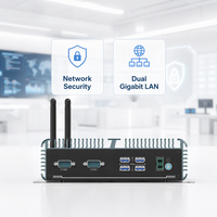 Mini PC industriel robuste pour le contrôle d'accès, ordinateur embarqué pour les systèmes d'entrée de bâtiment