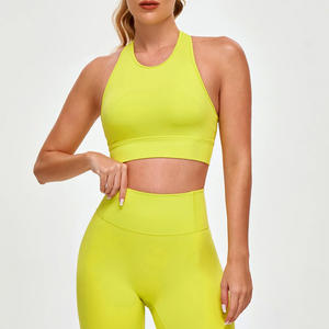 Soutien-gorge de sport pour femmes tendance et respirant, logo personnalisé, yoga, grande taille, vêtements de fitness, coupe ajustée, dernier design, soutien-gorge de sport pour femmes - Product Image 3