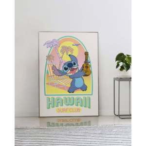 โปสเตอร์กระดาษลายดิสนีย์ ฮาวาย เซิร์ฟ คลับ สติทช์สำหรับตกแต่งผนัง - Product Image 3