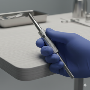 Poignée de tapotement chirurgicale orthopédique, instrument de précision en acier inoxydable, réutilisable - Product Image 2