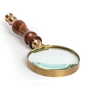 Large Viewing Area <b>Magnifying</b> <b>Glass</b> with Clean Construction Ideal for Reading Books Newspapers or Fine Print Documents - Product Image 4