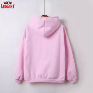 Pull polaire en coton polyester 320gsm sweats à capuche confortables nouveauté sweats à capuche unis à manches longues par sport élégant - Product Image 2