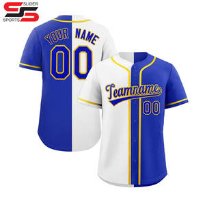 Nouveau design Qualité garantie Baseball Jersey T-Shirt Oversize Impression personnalisée pour les hommes en gros bon marché - Product Image 1