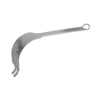 Rétracteurs acétabulaires à simple ou double pointe, instruments orthopédiques manuels en acier inoxydable, instruments pour pieds et chevilles, tous types - Product Image 1